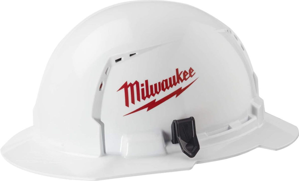 Milwaukee 48-73-1010 Full Brim Hard Hat with BOLT Accessories Type 1 Class C
