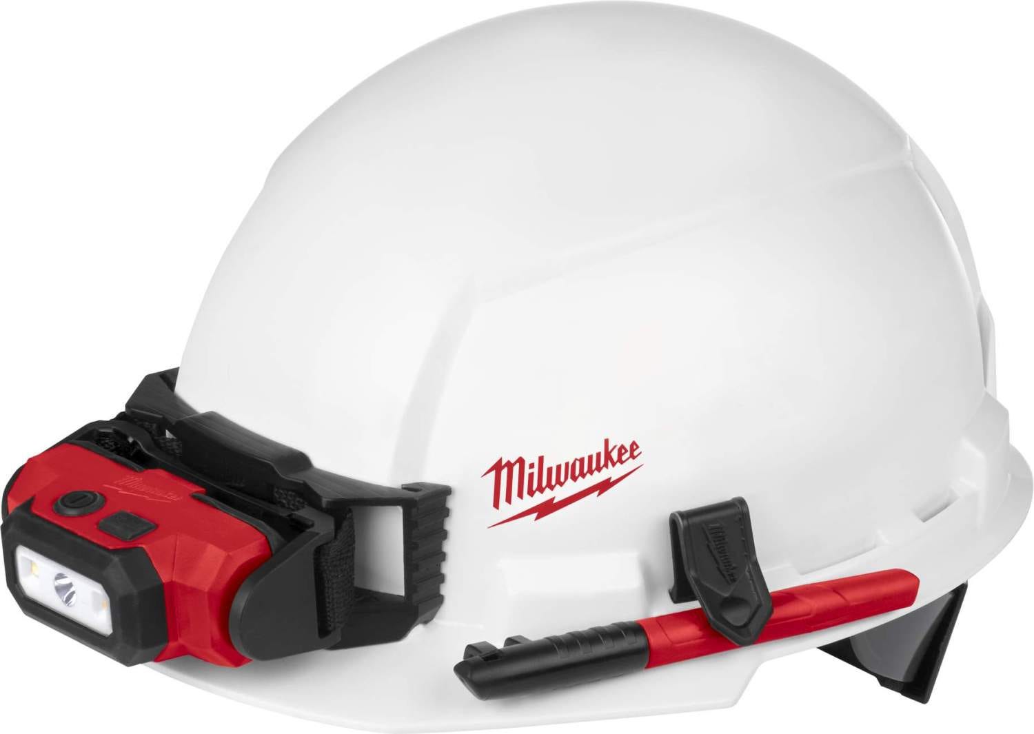 Milwaukee 48-73-1021 Front Brim Vented Hard Hat with BOLT Accessories Type 1 Class E