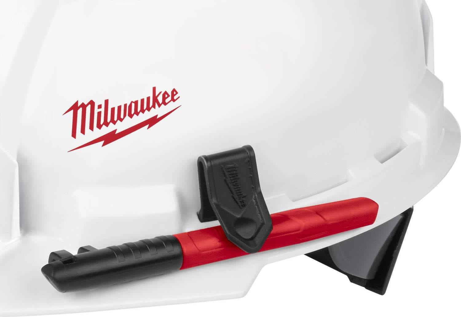 Milwaukee 48-73-1021 Front Brim Vented Hard Hat with BOLT Accessories Type 1 Class E