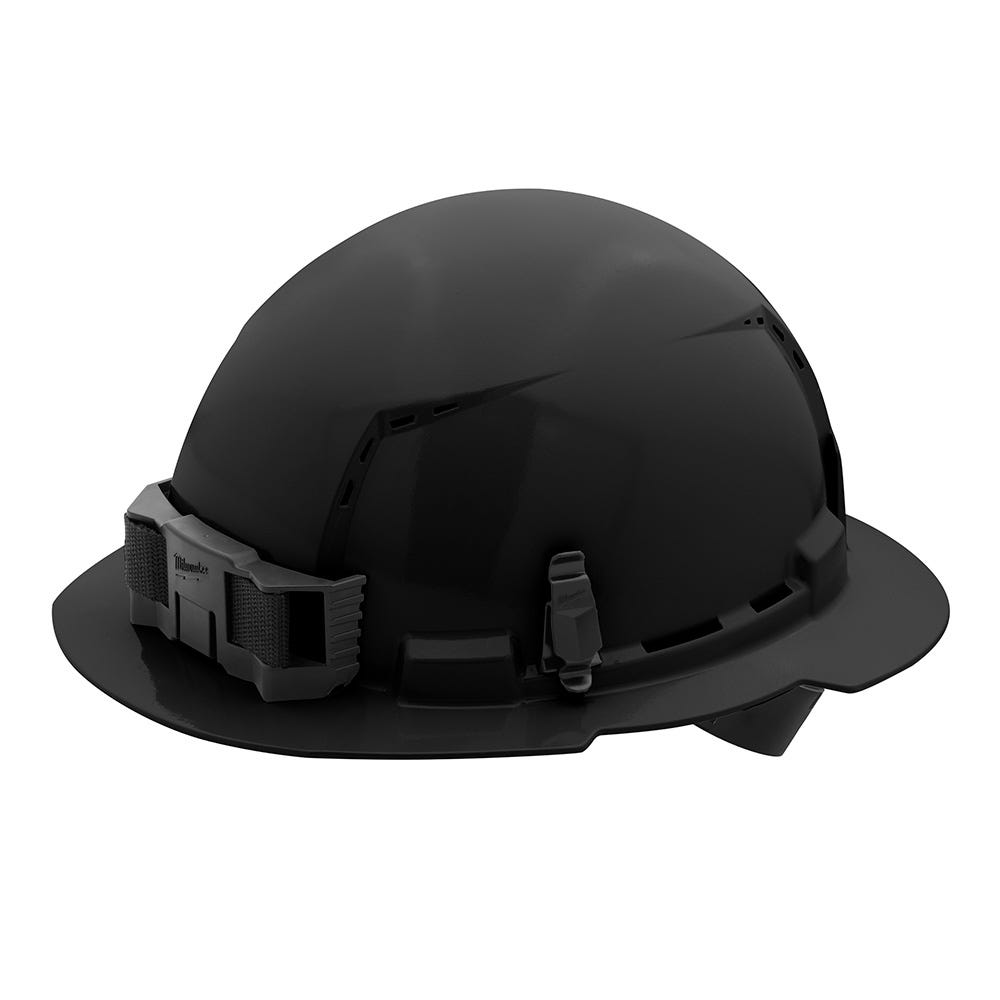 Milwaukee Full Brim Vented Hard Hat with 4PT Ratcheting Suspension Type 1 Class C