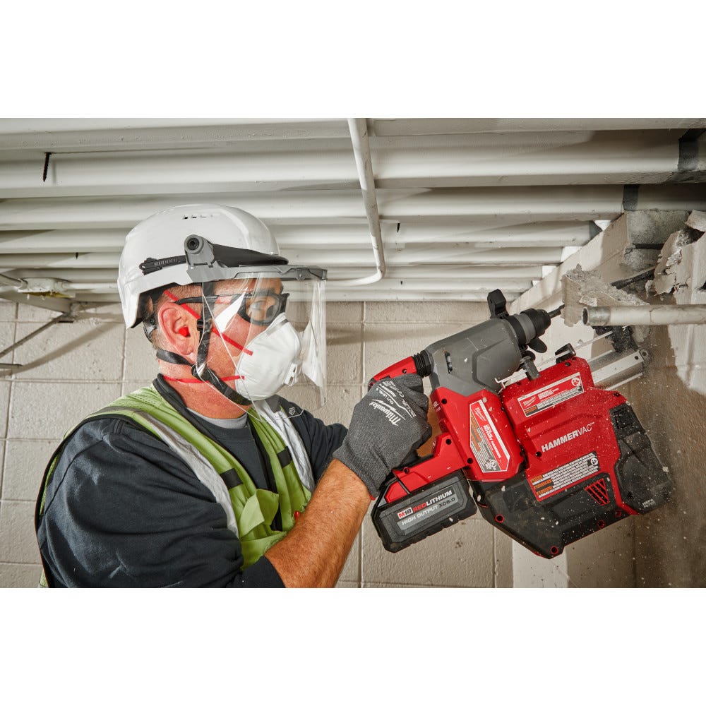 Milwaukee 48-73-1300 White Vented Safety Helmet - Type 2, Class C