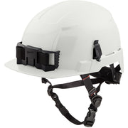 Milwaukee 48-73-1321 White Front Brim Safety Helmet - Type 2, Class E