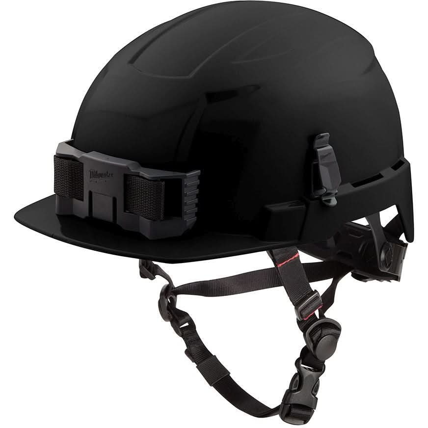 Milwaukee 48-73-1331 Black Front Brim Safety Helmet - Type 2, Class E