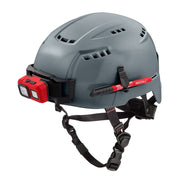 Milwaukee 48-73-1334 Gray Vented Helmet with BOLT - Class C