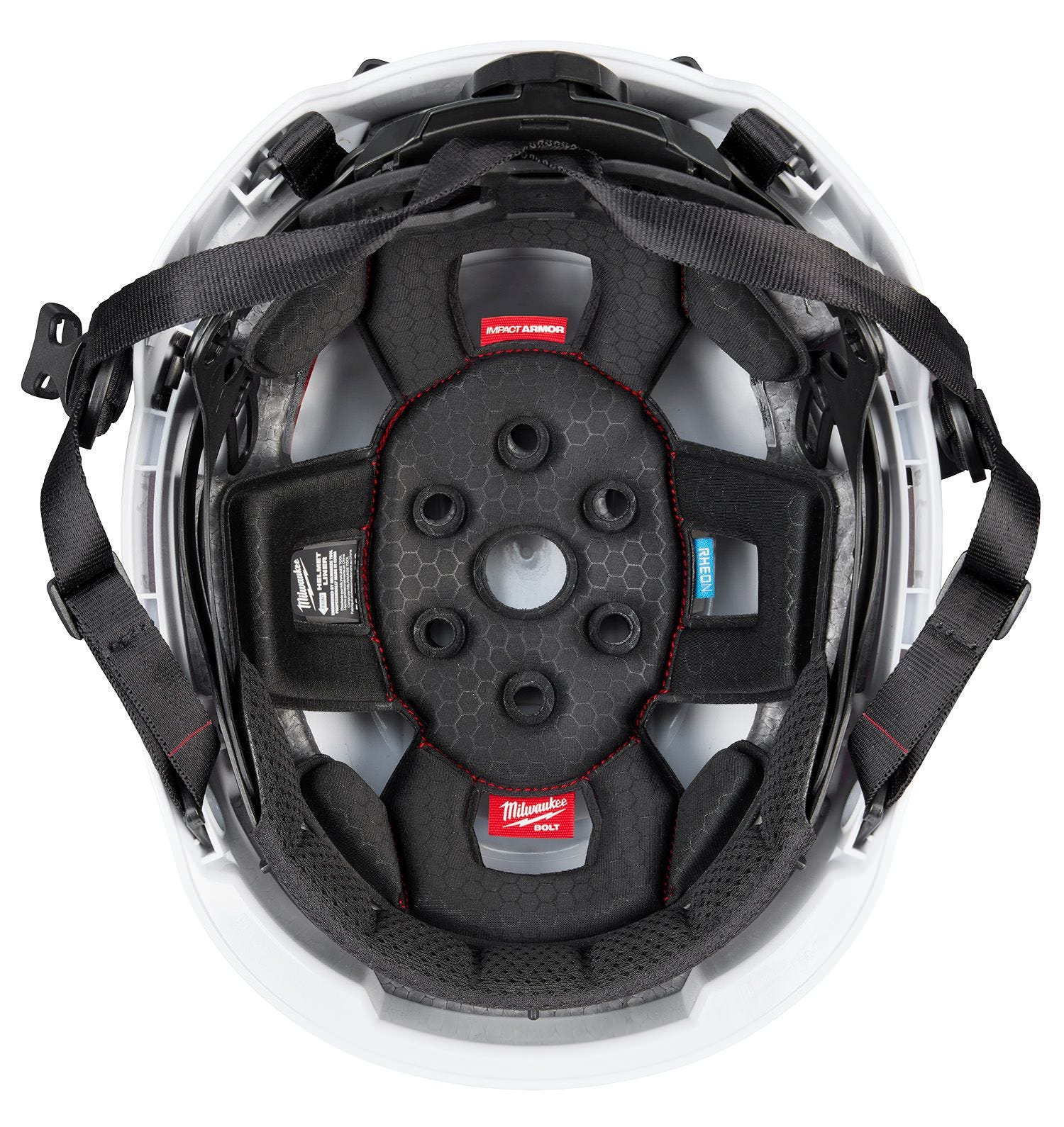 Milwaukee 48-73-1357 BOLT Green Safety Helmet with IMPACT ARMOR Liner (USA) - Type 2, Class E