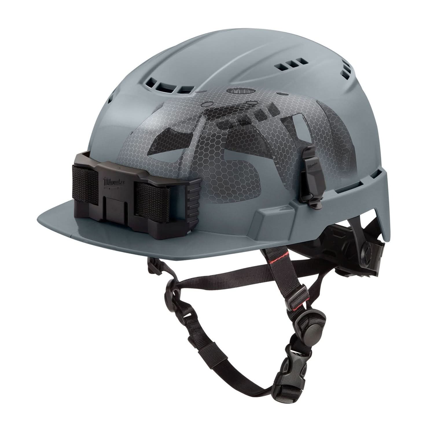 Milwaukee 48-73-1380 BOLT Gray Front Brim Vented Safety Helmet