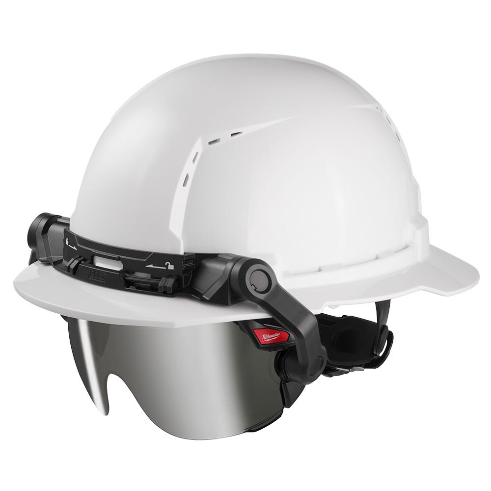 Milwaukee 48-73-1419 BOLT Eye Visor - Mirrored Dual Coat Lens (Compatible with Milwaukee BOLT Safety Helmets & BOLT Hard Hats)