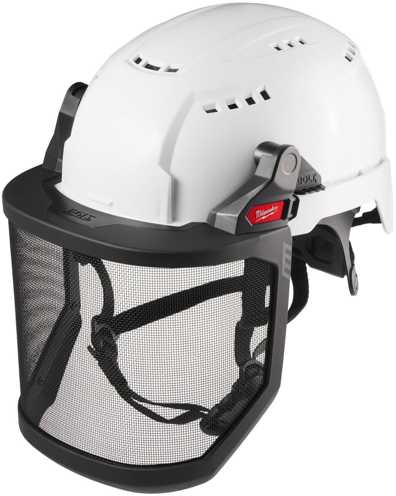 Milwaukee 48-73-1431 BOLT Full Face Shield - Metal Mesh (Compatible with Milwaukee Safety Helmet [No Brim])