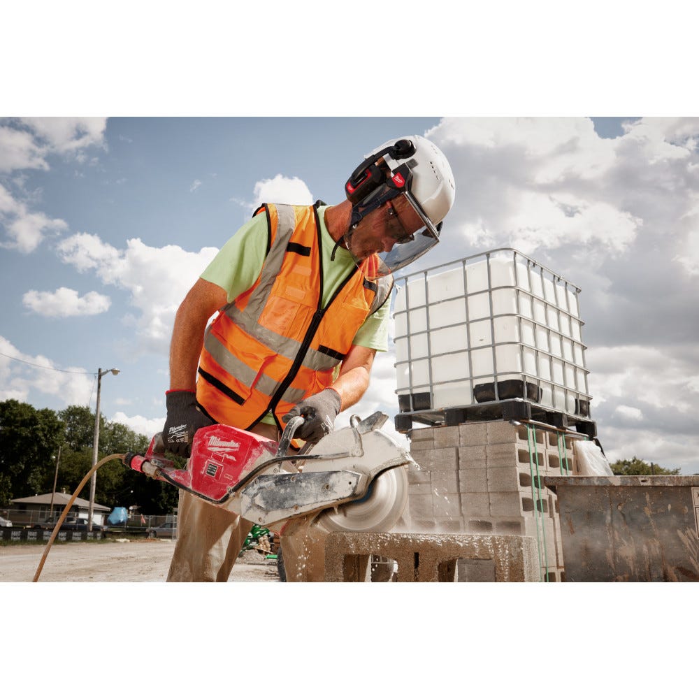 Milwaukee 48-73-1437 10pk Mirrored Face Shield Replacement Lenses (Helmet & Hard Hat Frame)