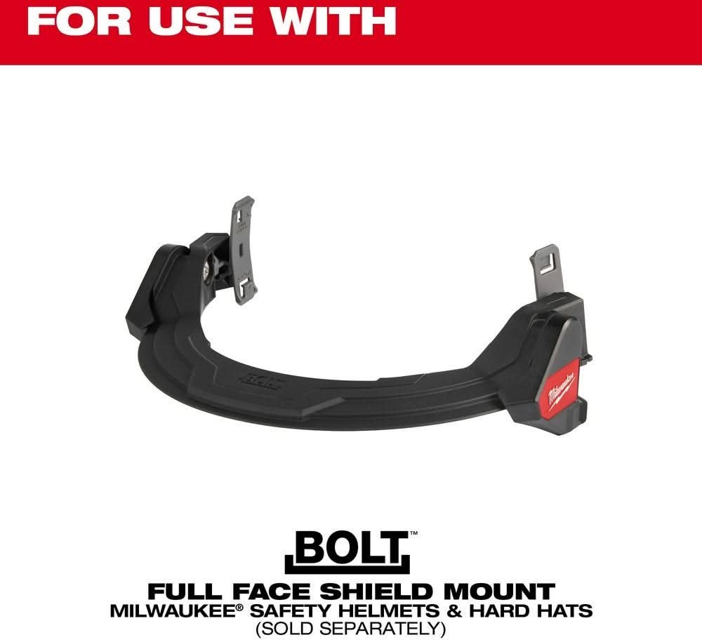 Milwaukee 48-73-1442 5pk Gray Face Shield Replacement Lenses (Helmet & Hard Hat Mount)