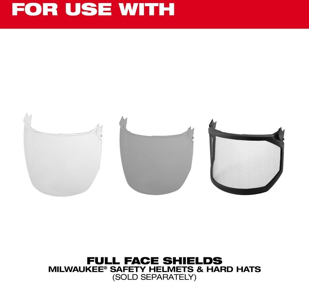 Milwaukee 48-73-1448 BOLT Full Face Shield Mount Replacement (Helmet & Hard Hat)