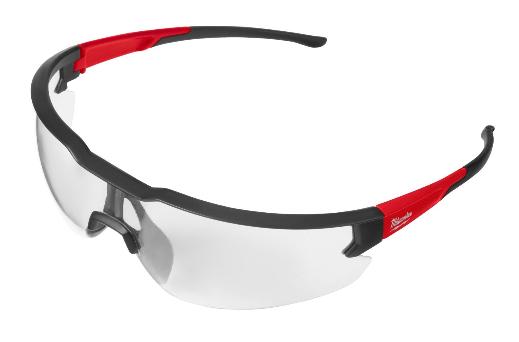 Milwaukee 48-73-2011 Safety Glasses with Clear Anti-Scratch Lenses, Polybag