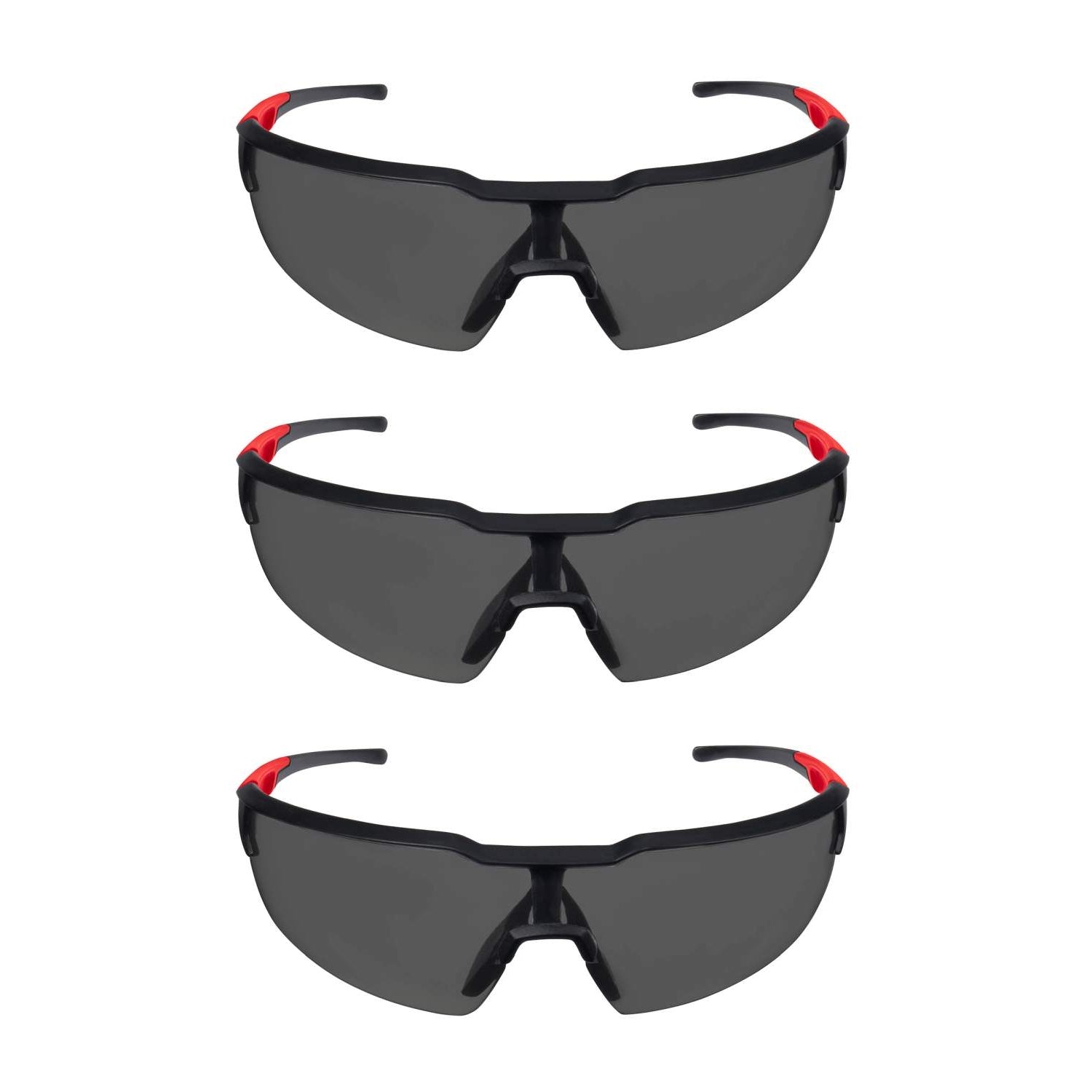 Milwaukee 48-73-2051 Tinted Safety Glasses, 3-Pack