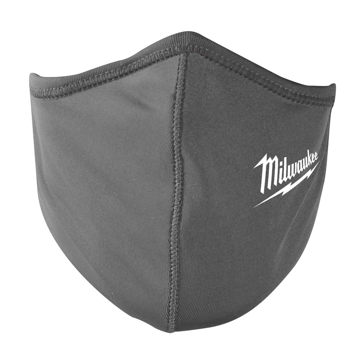Milwaukee 48-73-4231 Gray 2-Layer Face Mask, 3-Pack
