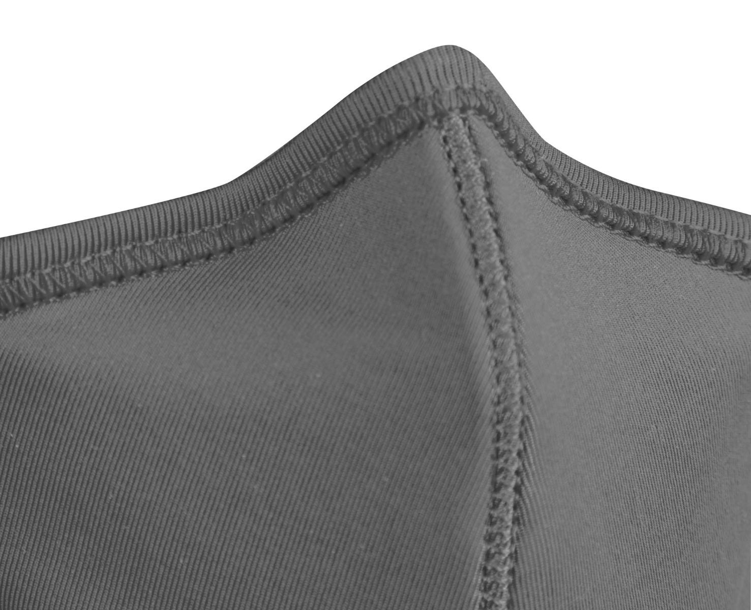 Milwaukee 48-73-4231 Gray 2-Layer Face Mask, 3-Pack