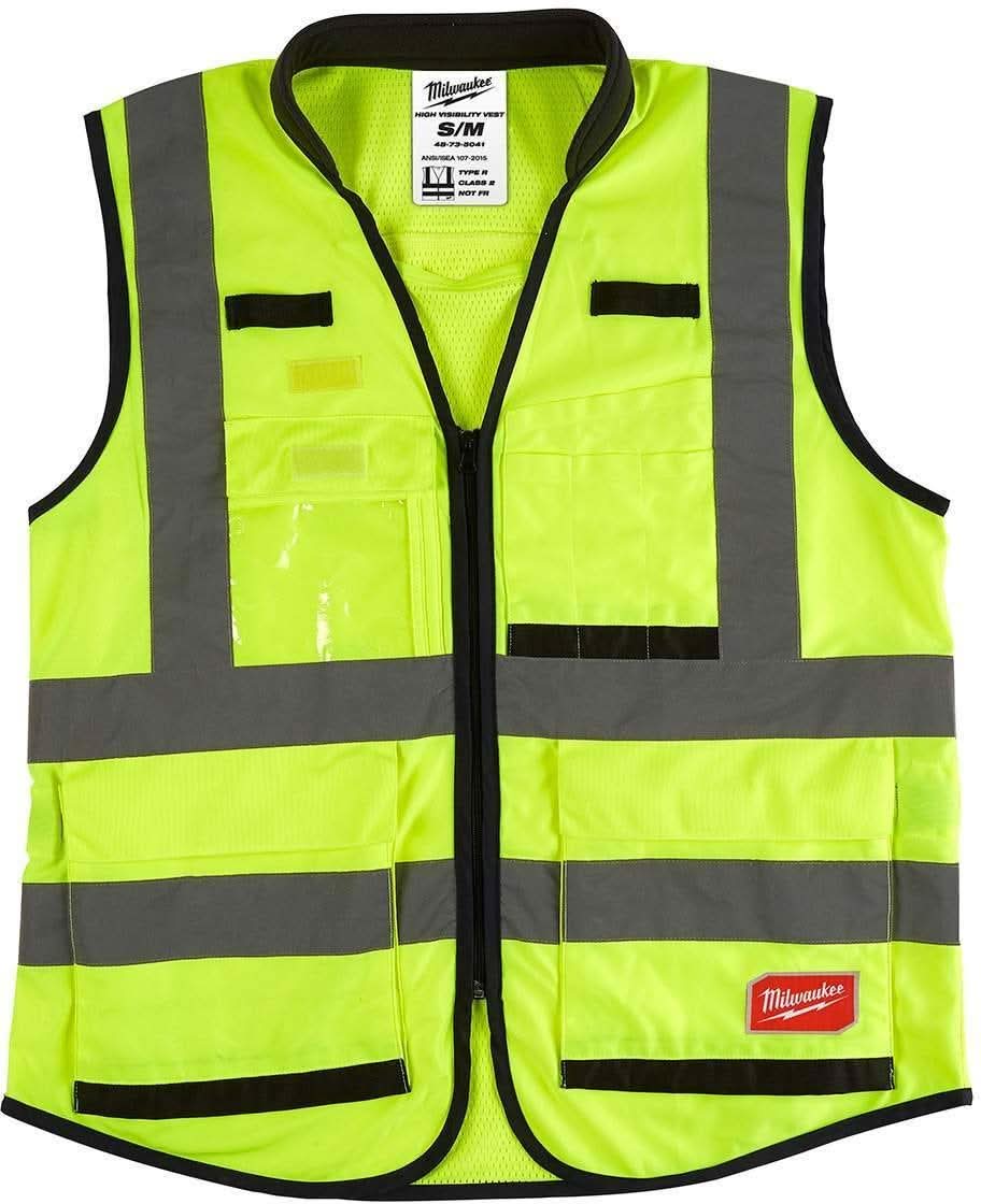 Milwaukee High Visibility Yellow Performance Safety Vest