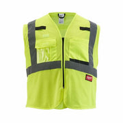 Milwaukee 48-73-511Y Class 2 High Visibility Yellow Mesh Safety Vest