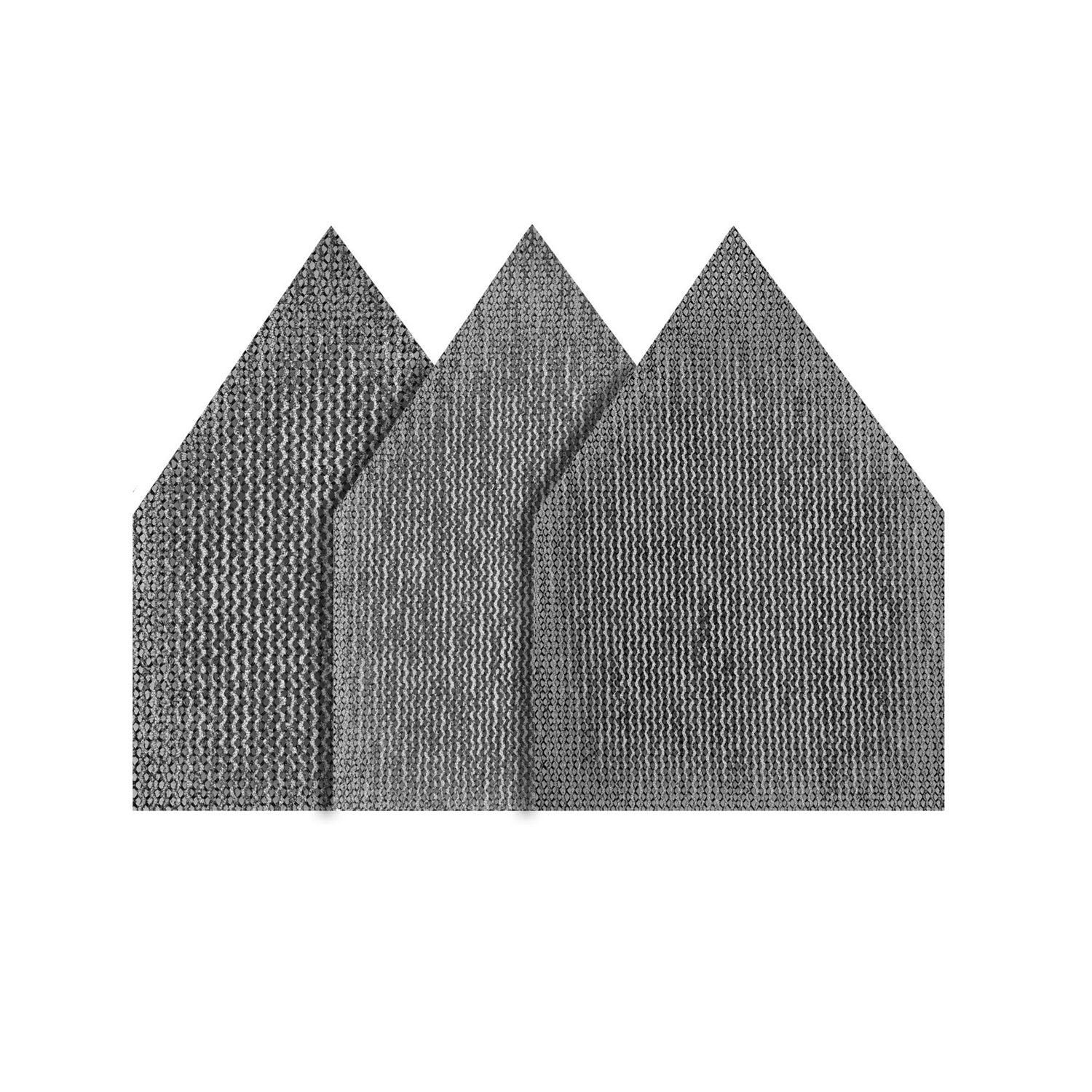 Milwaukee 48-80-5406 Assorted 80, 120 & 180 Grit Mesh Sanding Sheets for M12 FUEL Orbital Detail Sander 36-Pack