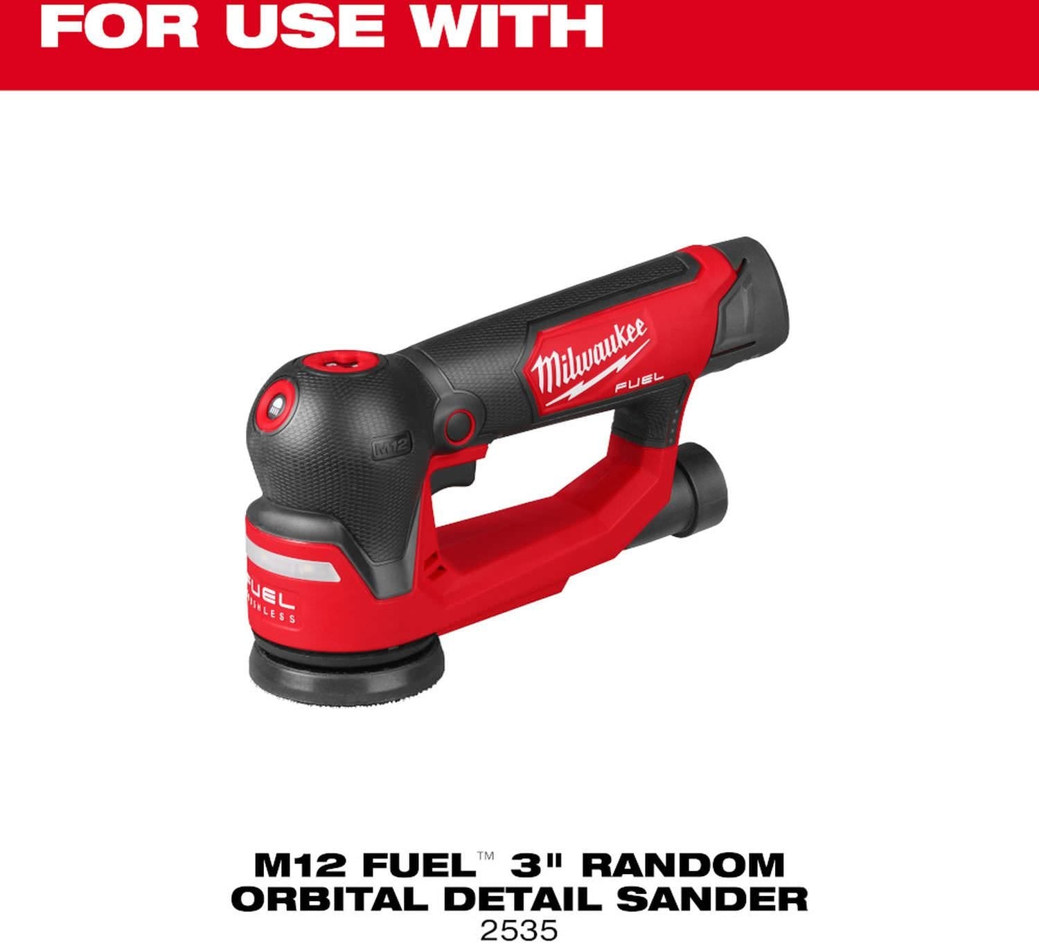 Milwaukee 48-80-6406 3 in. Assorted 80, 120, 180 Grit Mesh Sanding Discs with POWERGRID Tear Resistant Mesh (36-Pack + Pad Saver)