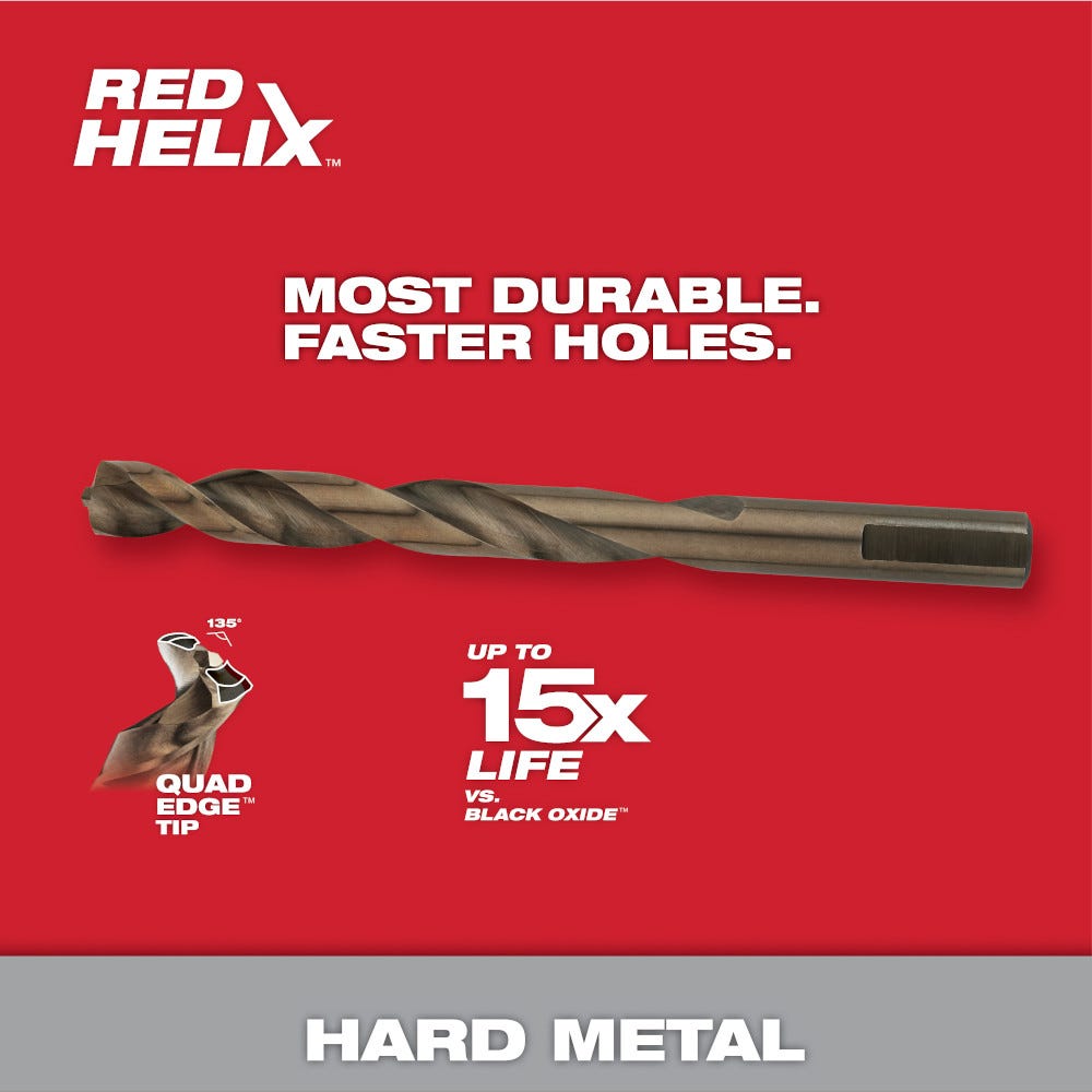 Milwaukee 48-89-2332 29-Piece RED HELIX Cobalt Drill Bit Set