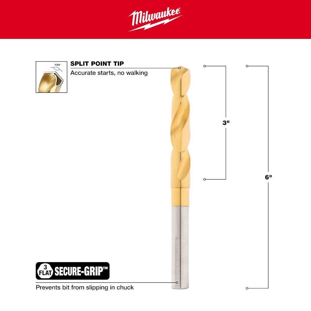 Milwaukee 48-89-4634 Twist Drill Bits