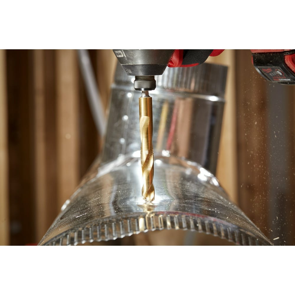 Milwaukee 48-89-4672 SHOCKWAVE Impact Duty RED HELIX Titanium