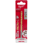 Milwaukee 48-89-4815 Metric Shockwave Titanium Red Helix 6.5mm