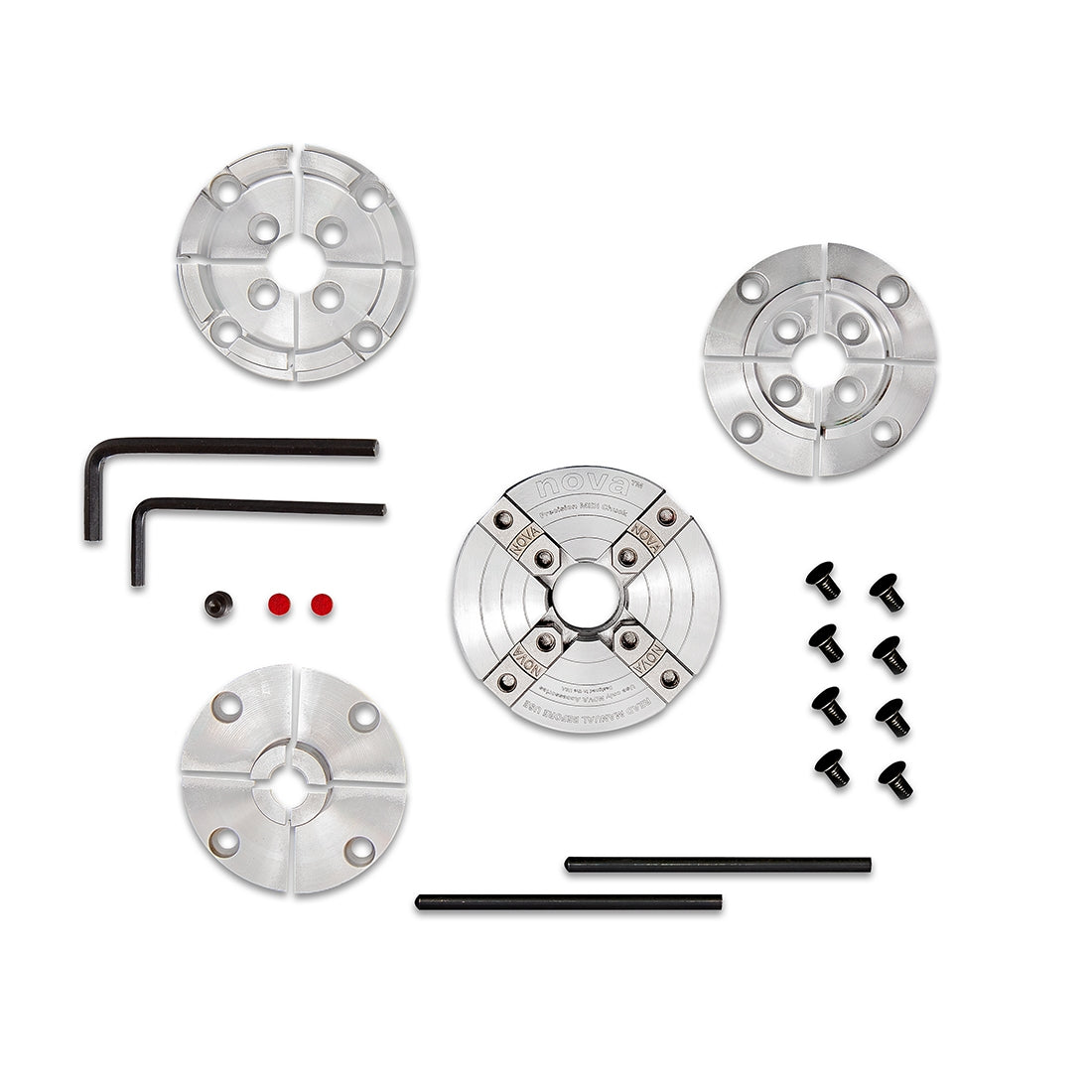 Teknatool 48124 Precision Midi SELECT Chuck Bundle with Jaws JS25N and JS70N