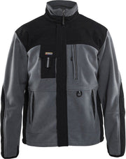 Blaklader 48552520 Two Fisted Fleece Jacket, Grey / Black