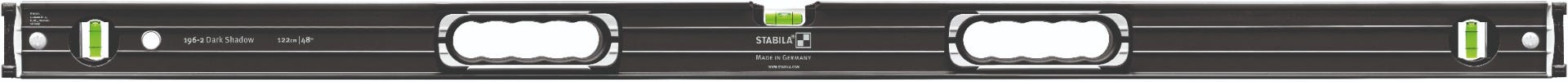 Stabila 37300 2-Piece Type 196 2-Piece Dark Shadow 24 in. / 48 in. Level Set