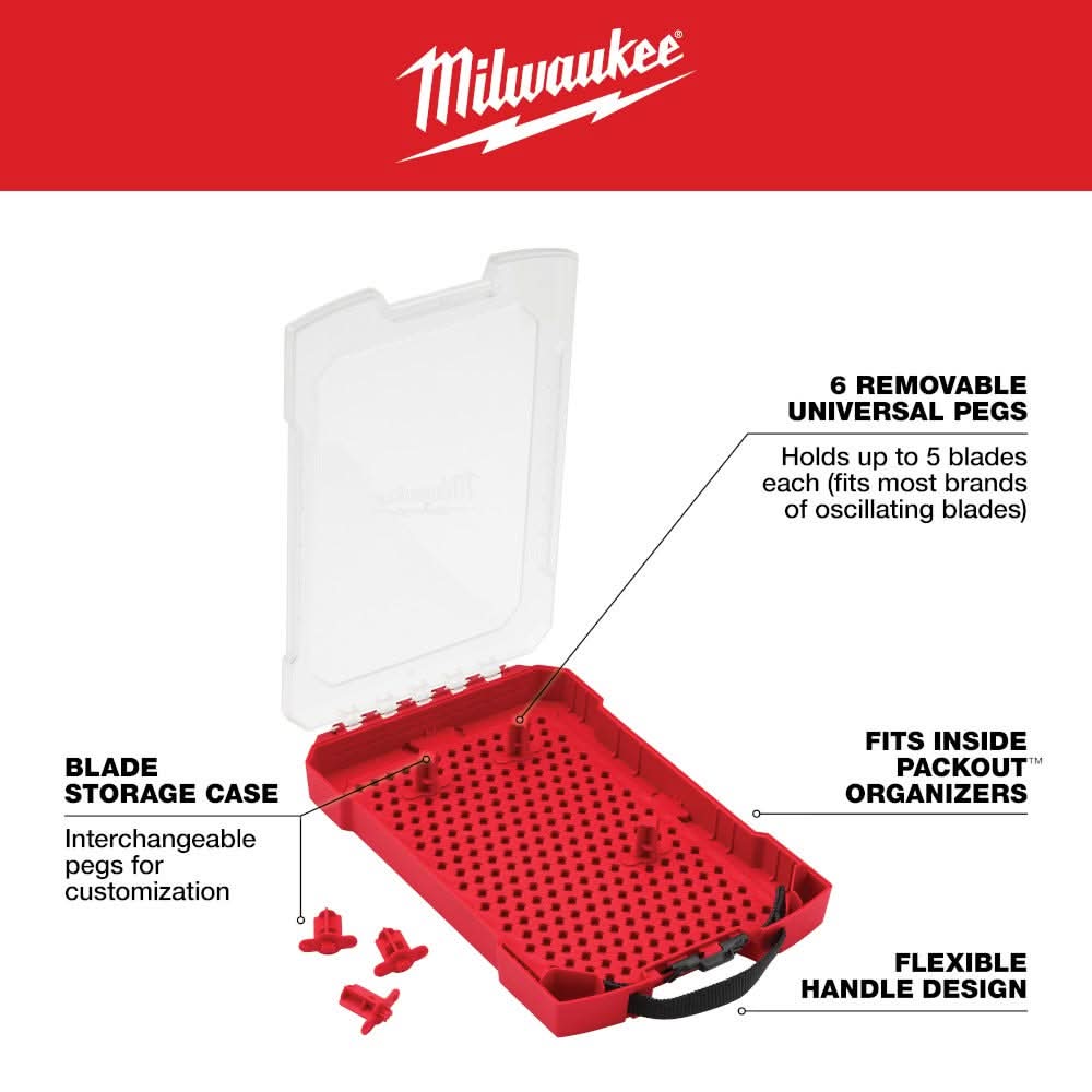 Milwaukee® OPEN-LOK™ Modular Oscillating Blade Case