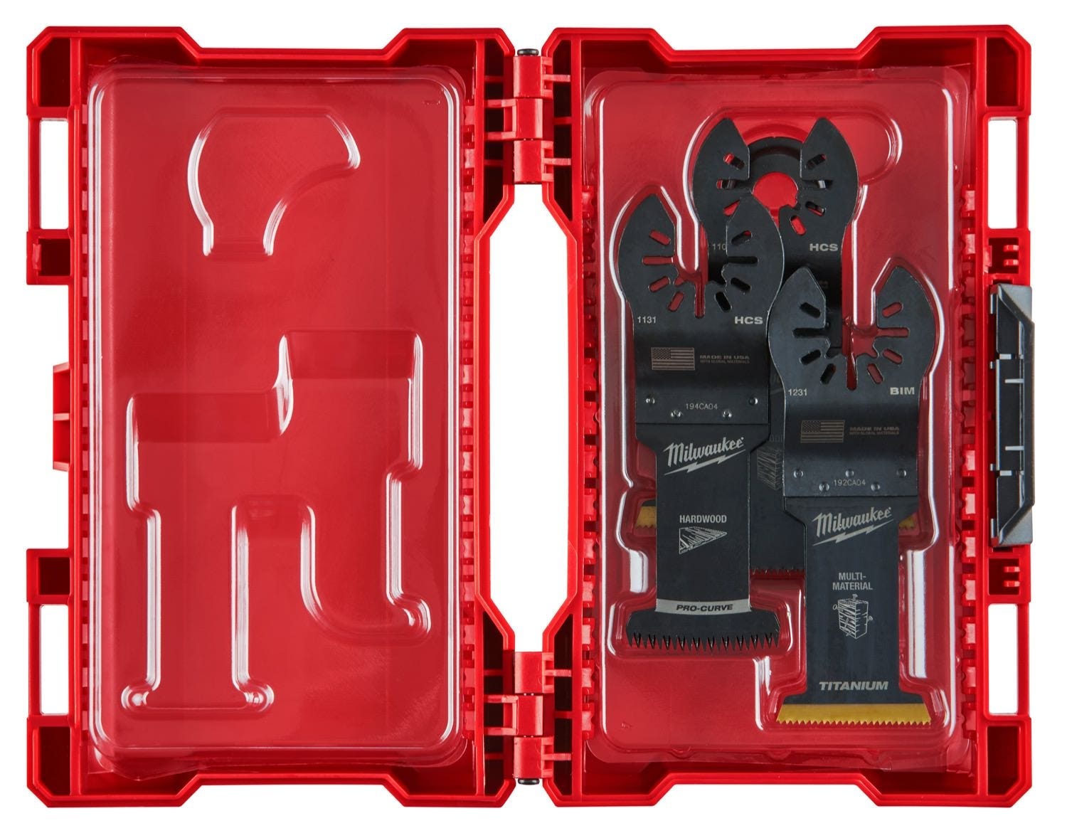 Milwaukee 2526-20 M12 FUEL Brushless Oscillating Multi-Tool w/ 6-Piece Open-Lok Multi-Tool Blades