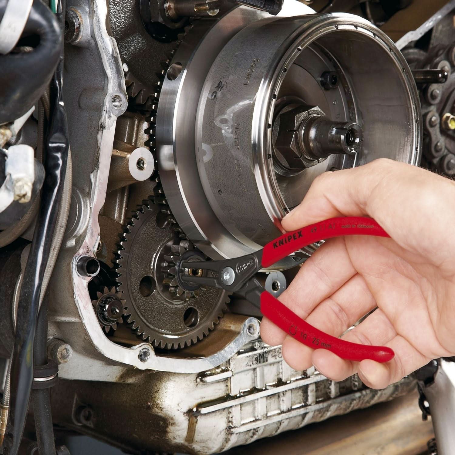 Knipex 49 11 A1 External Precision Snap Ring Pliers