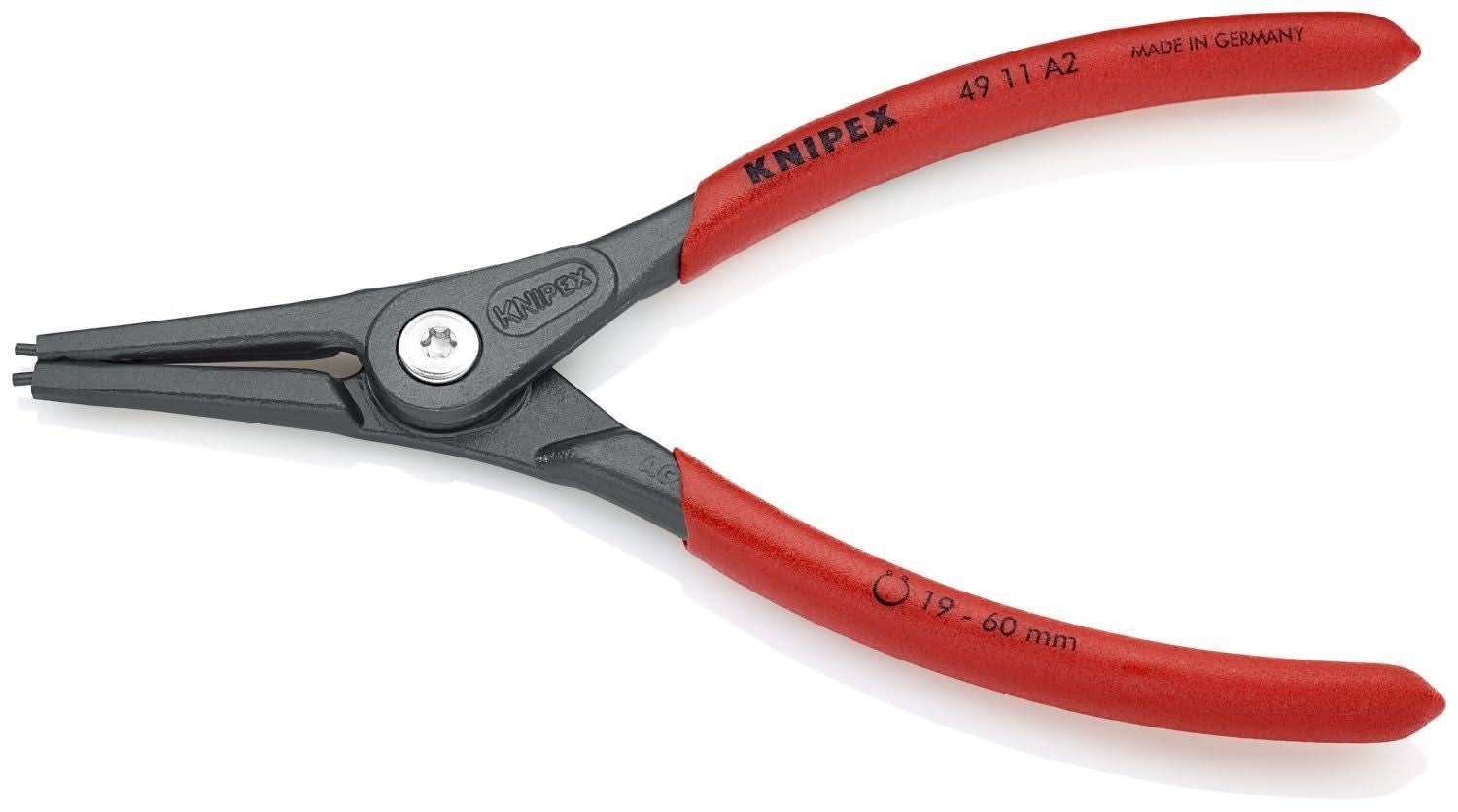 Knipex 49 11 A2 External Precision Snap Ring Pliers