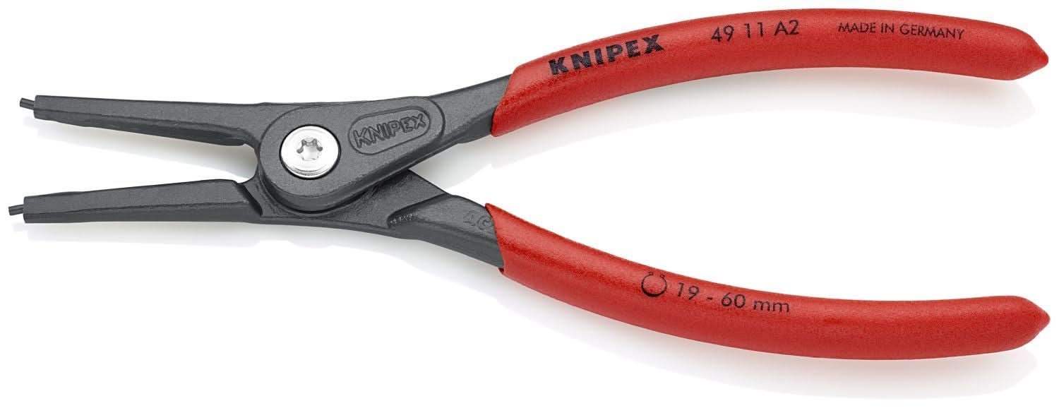 Knipex 49 11 A2 External Precision Snap Ring Pliers