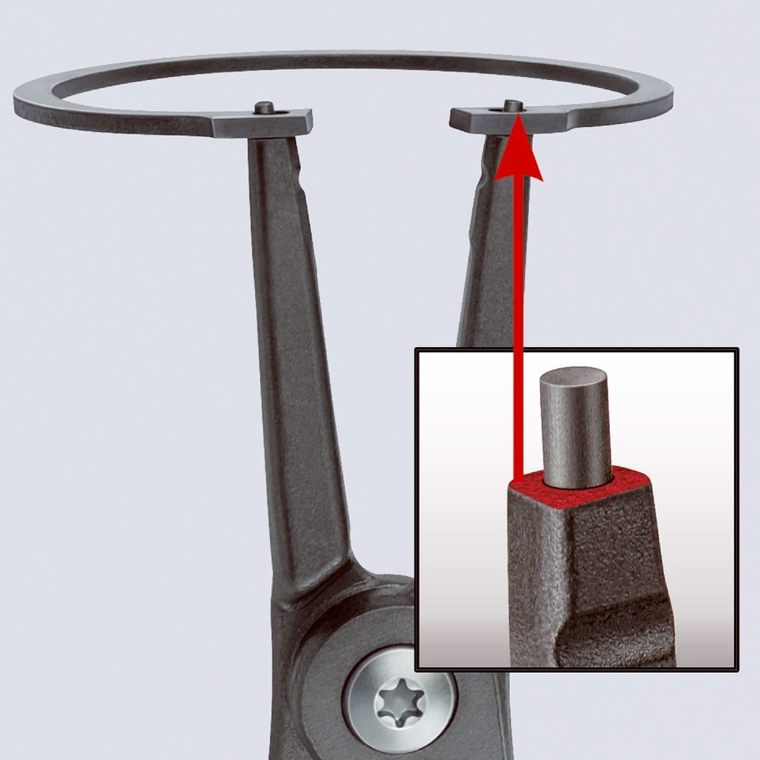 Knipex 49 11 A2 External Precision Snap Ring Pliers