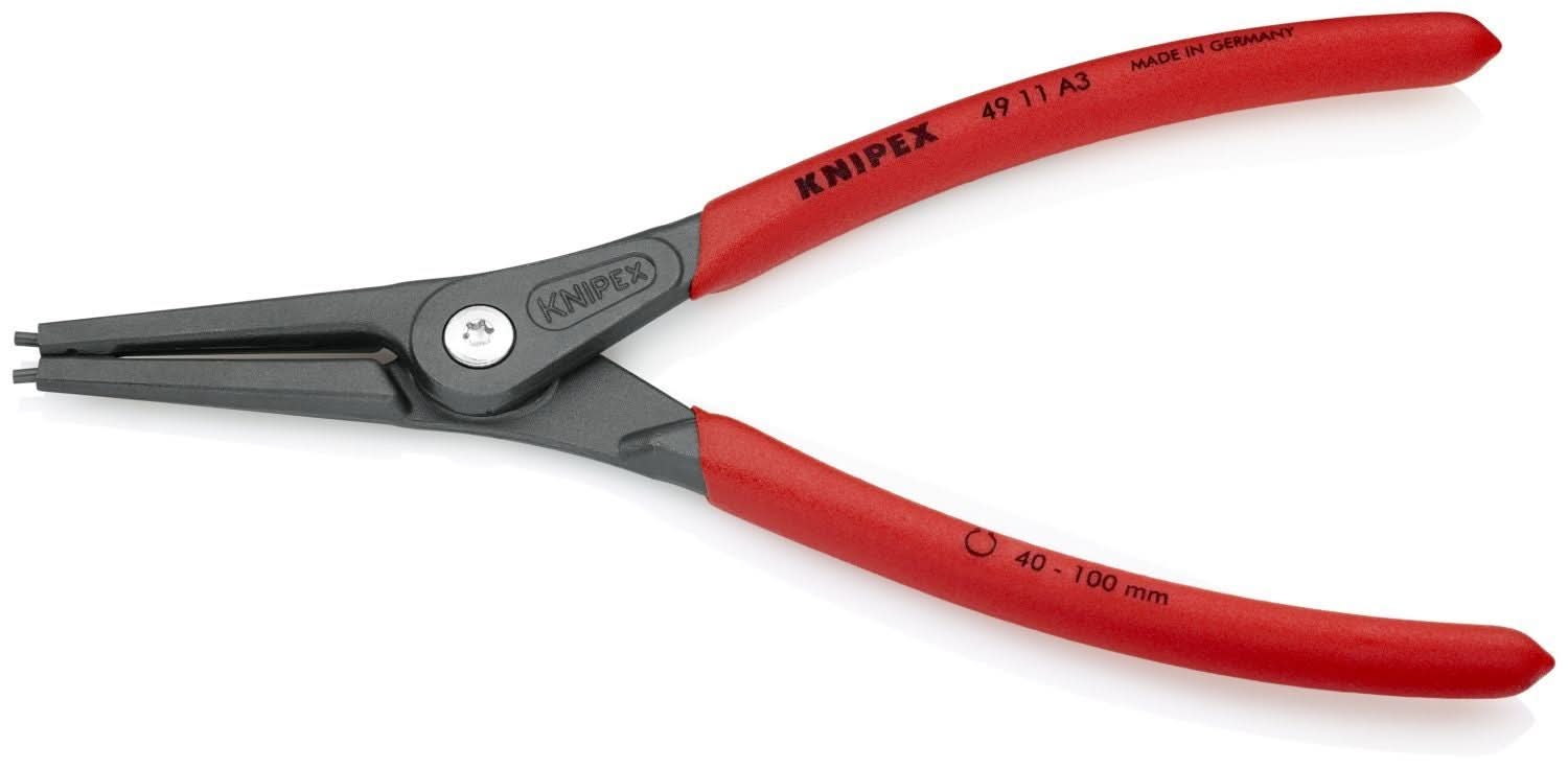 Knipex 49 11 A3 External Precision Snap Ring Pliers