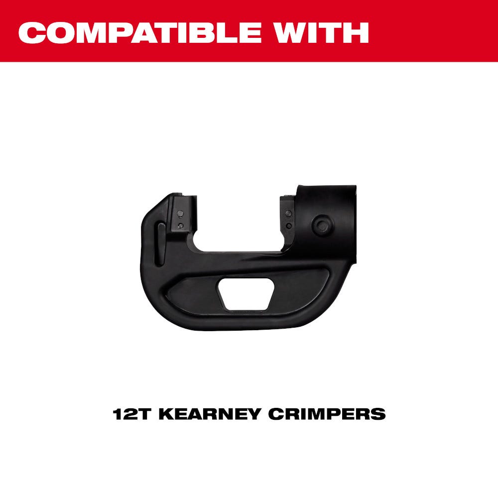 Milwaukee Kearney to U-Die Adapter for 12T Kearney Crimpers