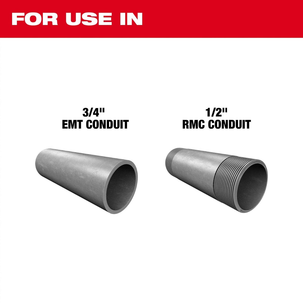 Milwaukee 49-16-0034 3/4-in. EMT / 1/2-in. RMC Conduit Bending Shoe
