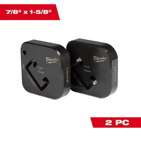 Milwaukee 49-16-0078 7/8" x 1-5/8" Single Strut Shearing Dies