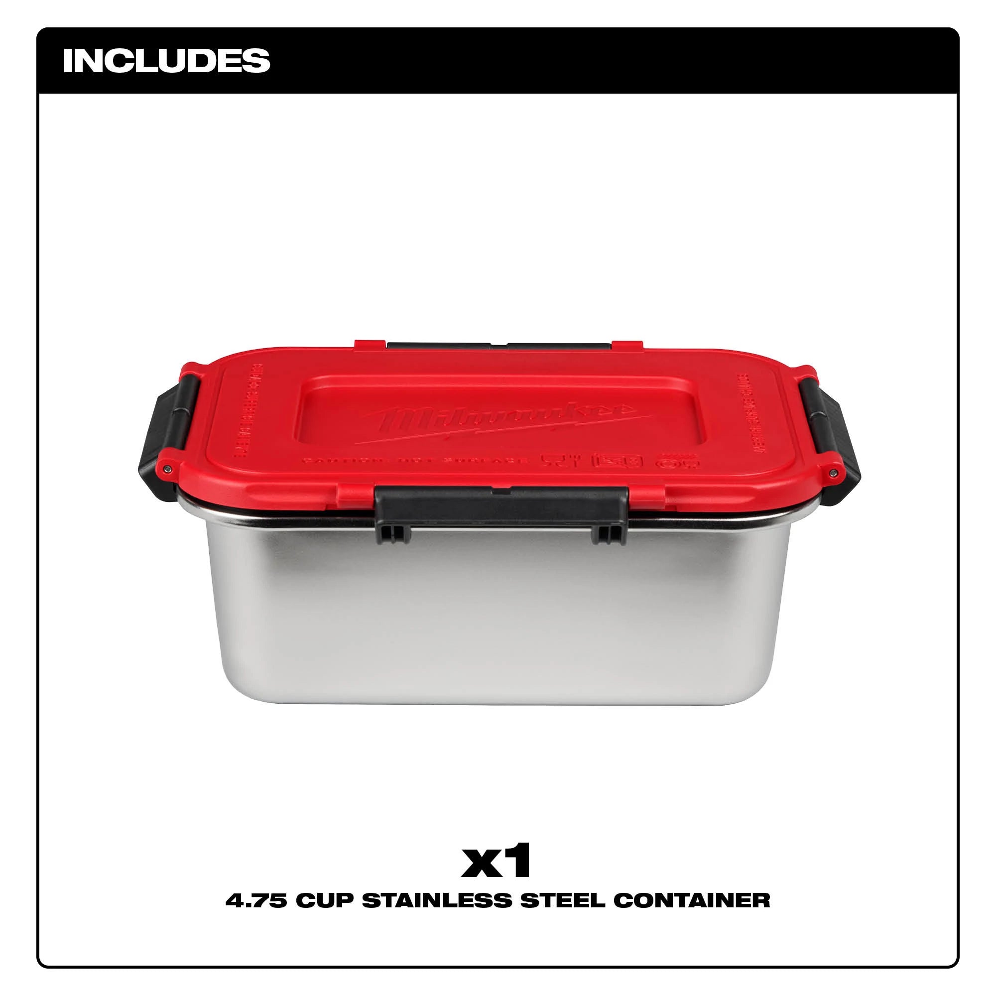 Milwaukee Stainless Steel Container for M18 Jobsite Lunch Warmer (49-16-0202)