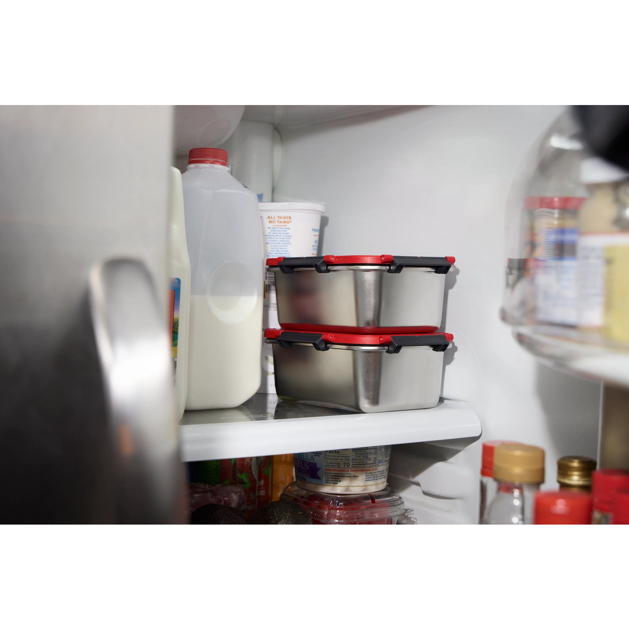 Milwaukee Stainless Steel Containers for M18 Jobsite Lunch Warmer, 3-Pack (49-16-0203)