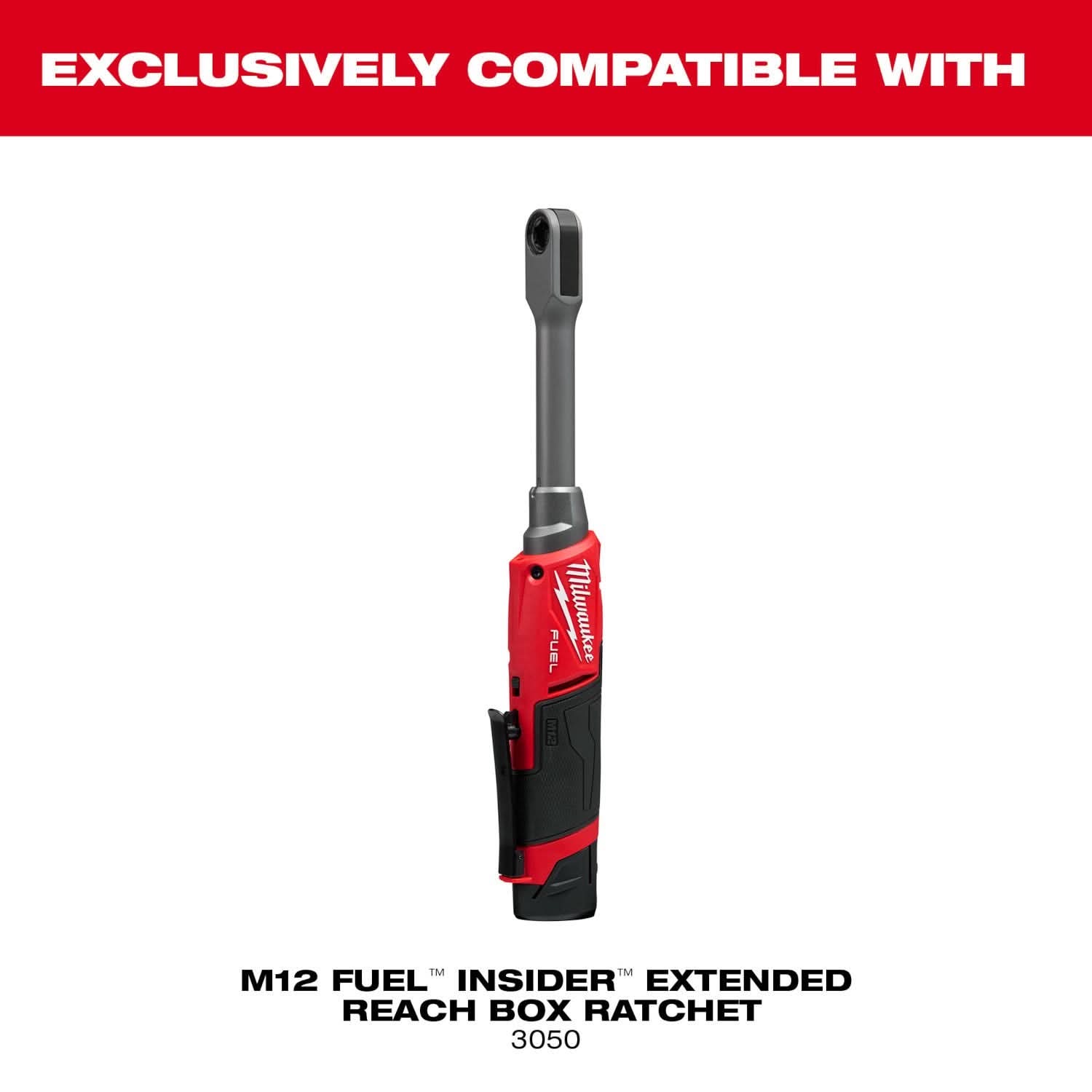 Milwaukee 49-16-1617 INSIDER Box Ratchet Socket 6 Point 17mm