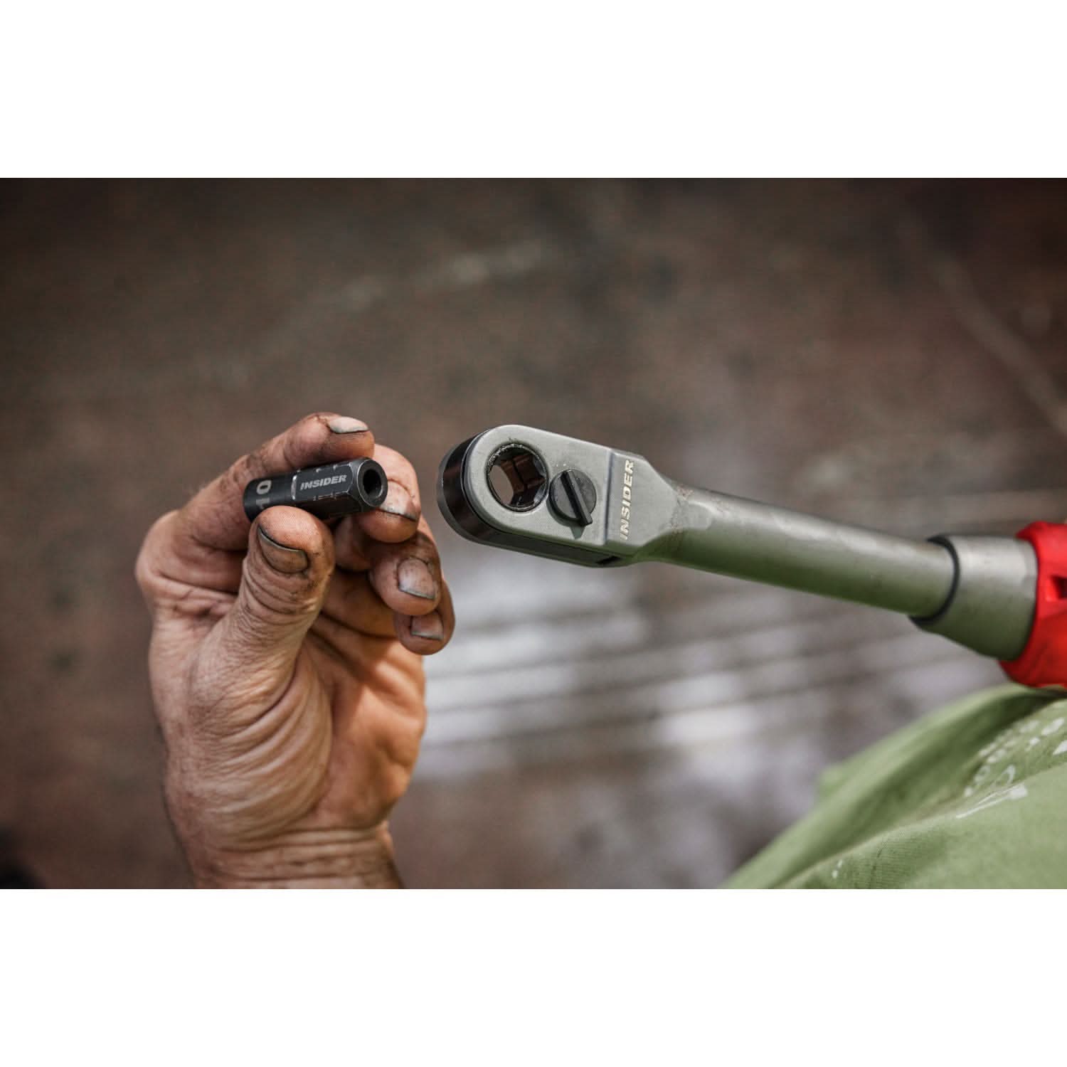 Milwaukee 49-16-1617 INSIDER Box Ratchet Socket 6 Point 17mm