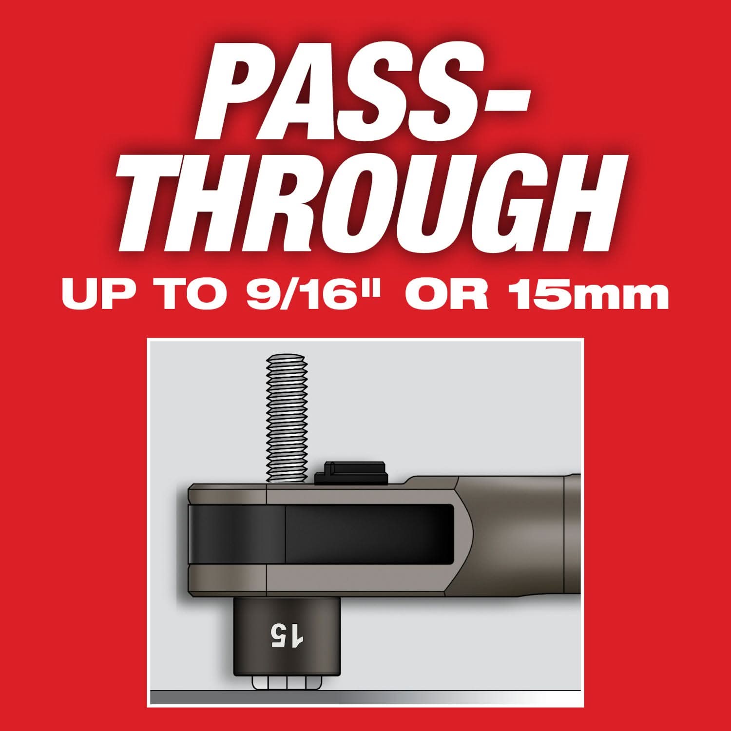 Milwaukee 49-16-1642 INSIDER Box Ratchet Socket 6 Point 3/8"