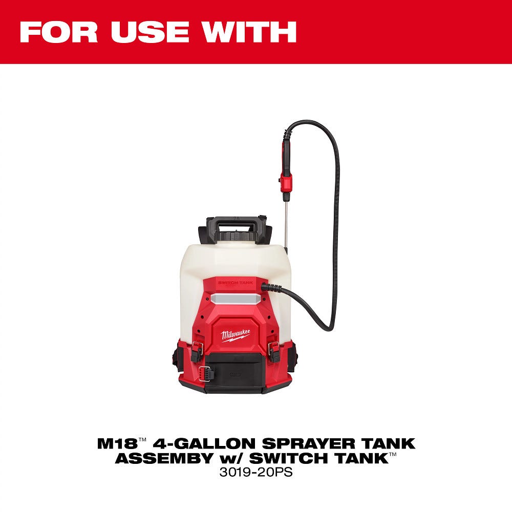 Milwaukee 49-16-19PS 4-Gallon Sprayer Tank Assembly w/ SWITCH-TANK