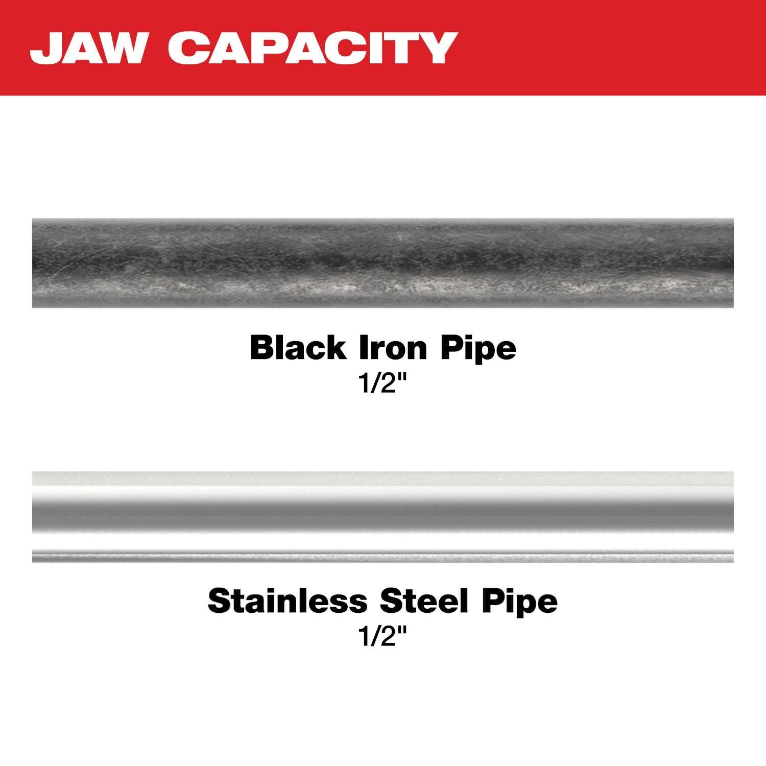 Milwaukee 49-16-2450B 1/2-in IPS-P Press Jaw for M12 FORCE LOGIC Press Tool