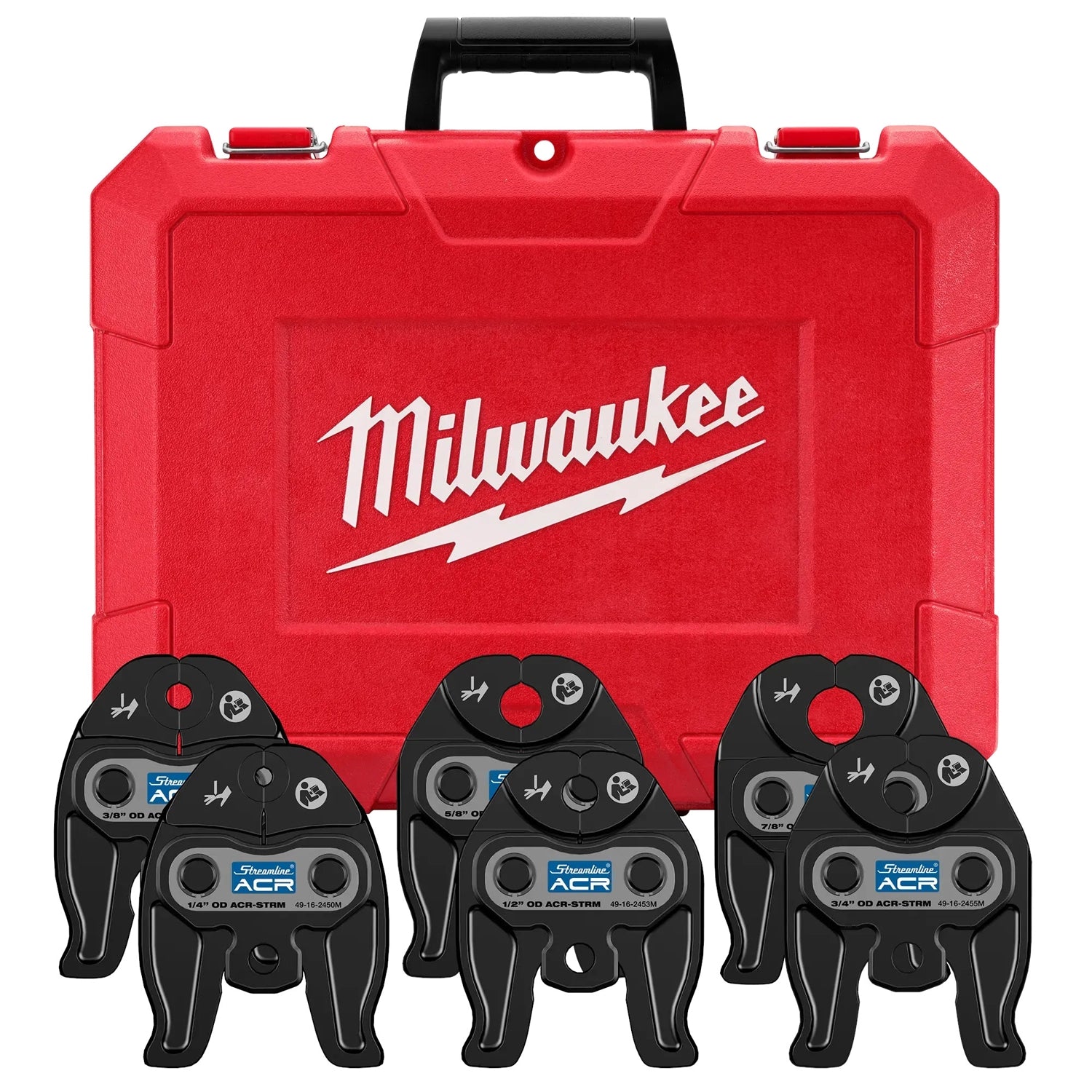 Milwaukee 49-16-2461M 1/4 in. - 7/8 in. Streamline ACR Press Jaw Kit for M12 FORCE LOGIC Press Tool