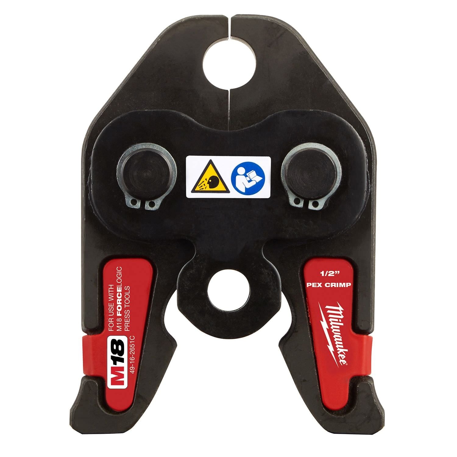 Milwaukee 49-16-2651C 1/2" PEX Crimp (F1807 & F2159) Jaw for M18 FORCE LOGIC Press Tools
