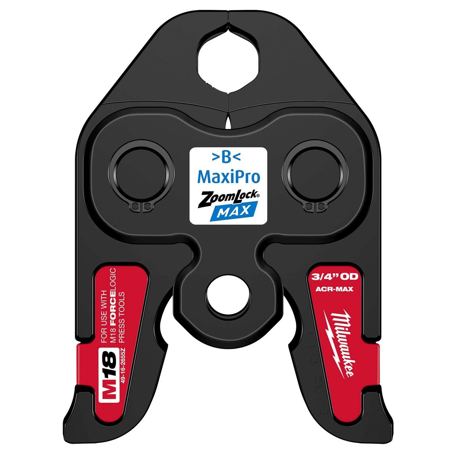 Milwaukee 49-16-2655Z 3/4" ZoomLock MAX Press Jaw for M18 FORCE LOGIC Press Tools
